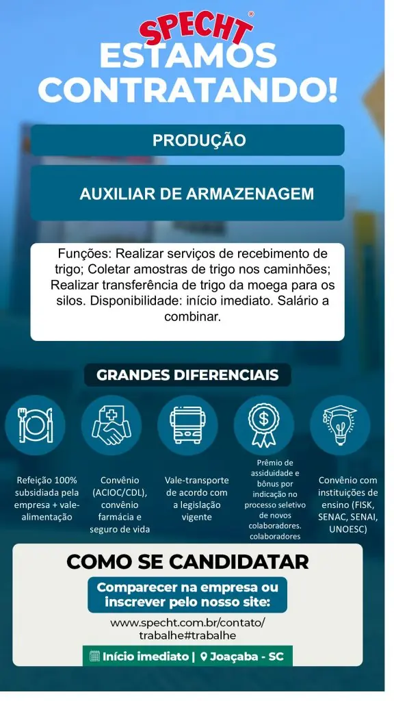 Auxiliar de armazenagem