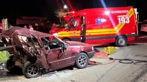 Gêmea morre em acidente causado por motorista embriagado em SC