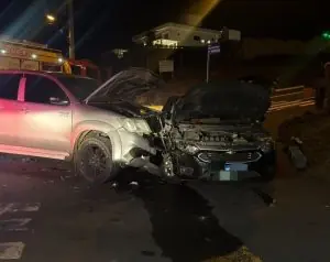 Colisão entre carros deixa gestante, recém-nascido e mais duas pessoas feridas em SC
