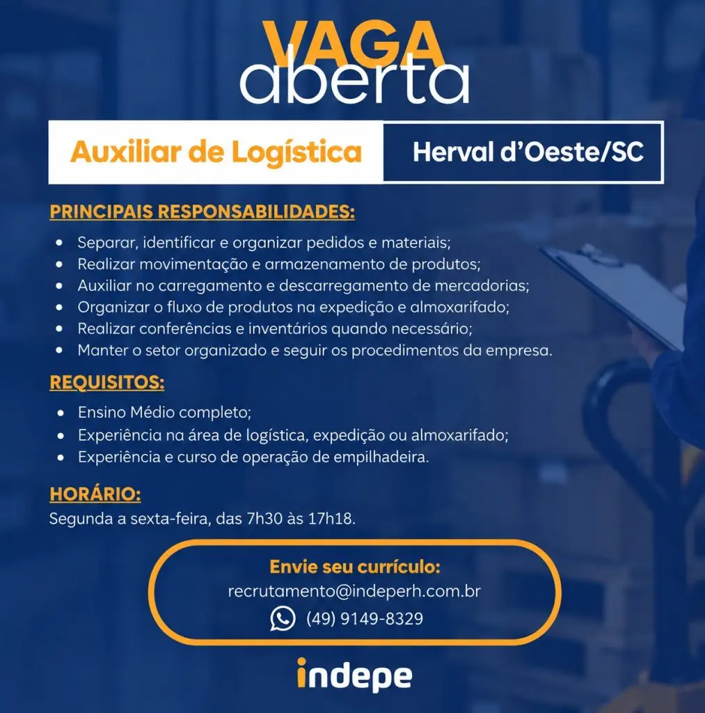 Auxiliar de Logística