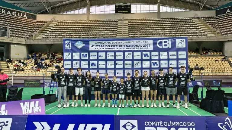 AMOB conquista 10 medalhas na IV Etapa do Circuito Nacional de Badminton em Jaraguá do Sul