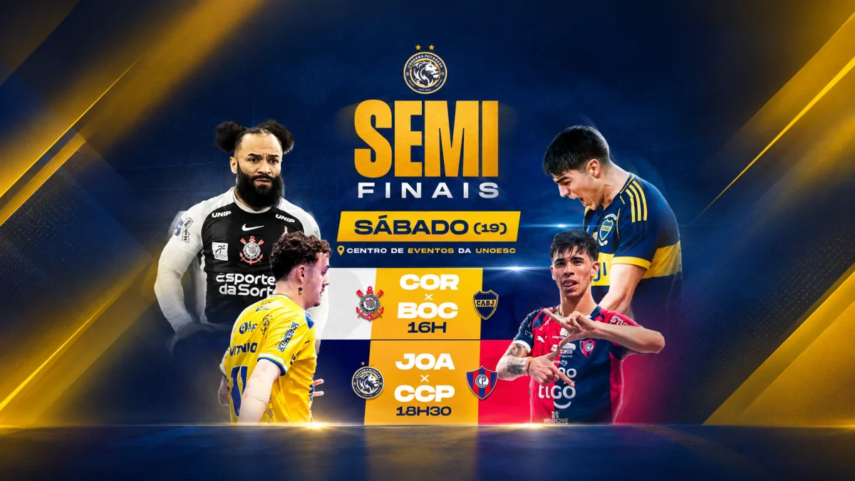 Desafio Internacional de Futsal reúne quatro equipes em Joaçaba neste fim de semana